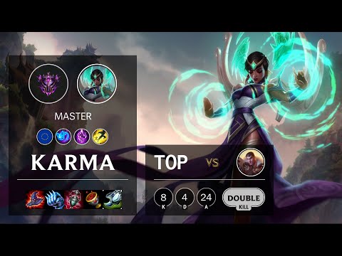 Karma Top vs Jayce - EUW Master Patch 10.15