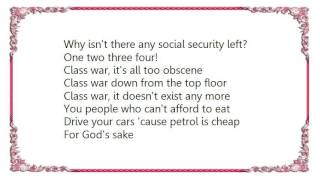 Chicks on Speed - Class War Lyrics