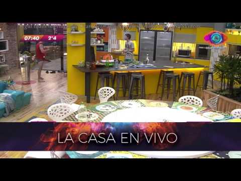 #GH 2016 Madrugada 17/07 - La joda de Luifa y Mauricio