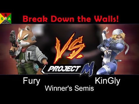 Break Down the Walls - Winner's Semis - Fury (Fox) vs KinGly (Sheik)
