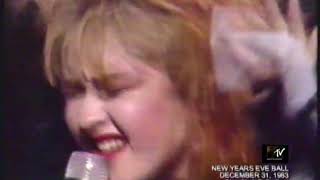 Cyndi Lauper   MTV New Year&#39;s Eve Ball, Palladium, NY, 31 December 1983