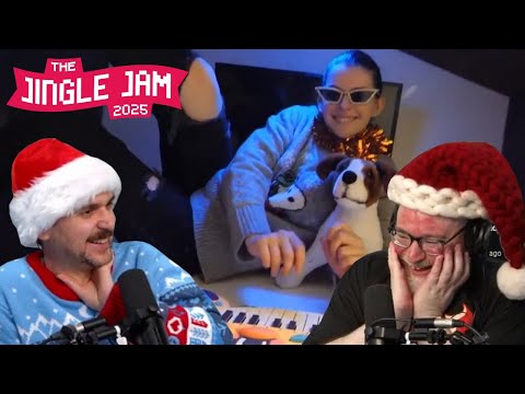 Lewis and Simon are subjected to some Jingle Cats | Yogscast Jingle Jam 2025 Highlights Day 1