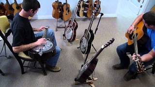 Dream Guitars Bluegrass Jam, Rayco Resophonics and 1938 Martin D-18