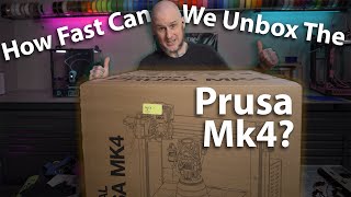 Unboxing Prusa Mk4 & Printing in Record Time