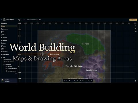 Building Worlds: Maps & Drawing Areas