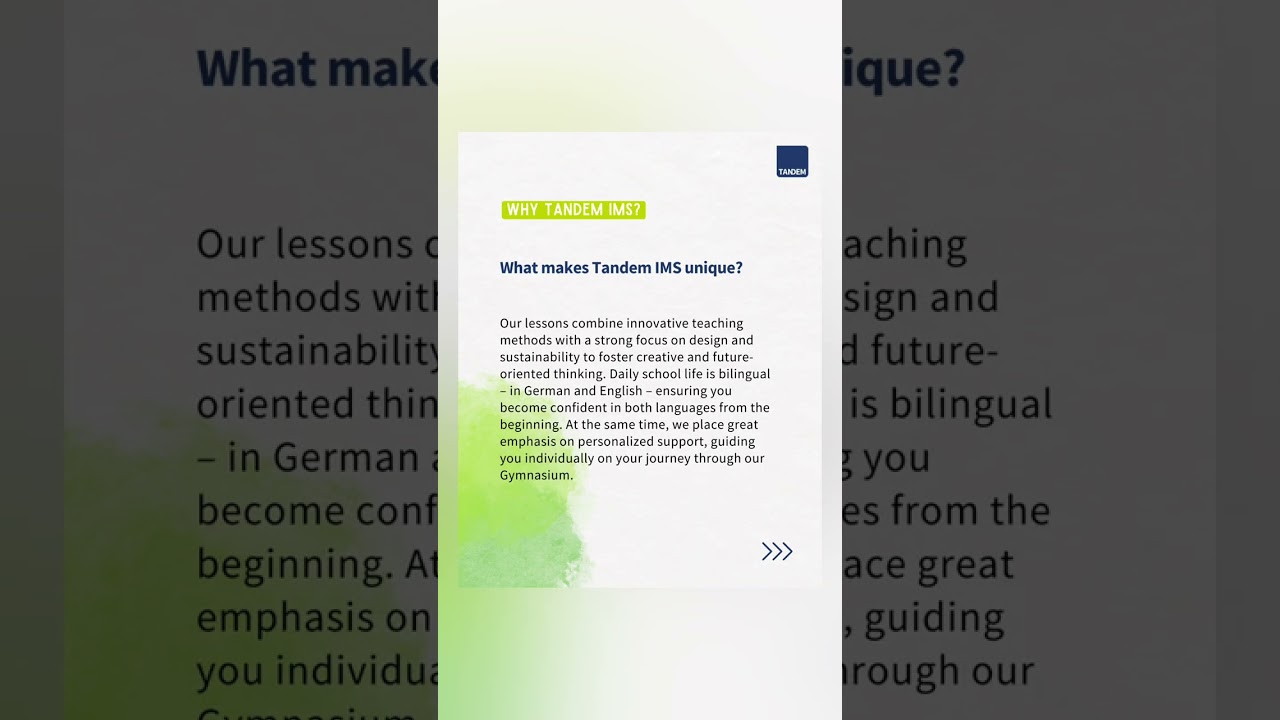 Tandem IMS Admission Exam March 2025 916