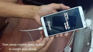 How to turn on samsung note 3 without power button