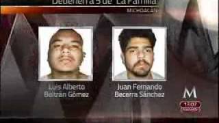 La Policía Federal captura a cinco presuntos integrantes de La Familia Michoacana