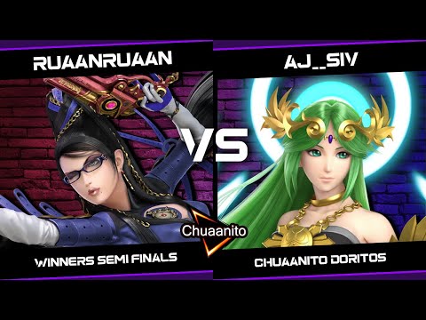 RuaanRuaan (Bayonetta) vs aj__siv (Palutena) - Chuaanito Doritos - Winners Semi Finals