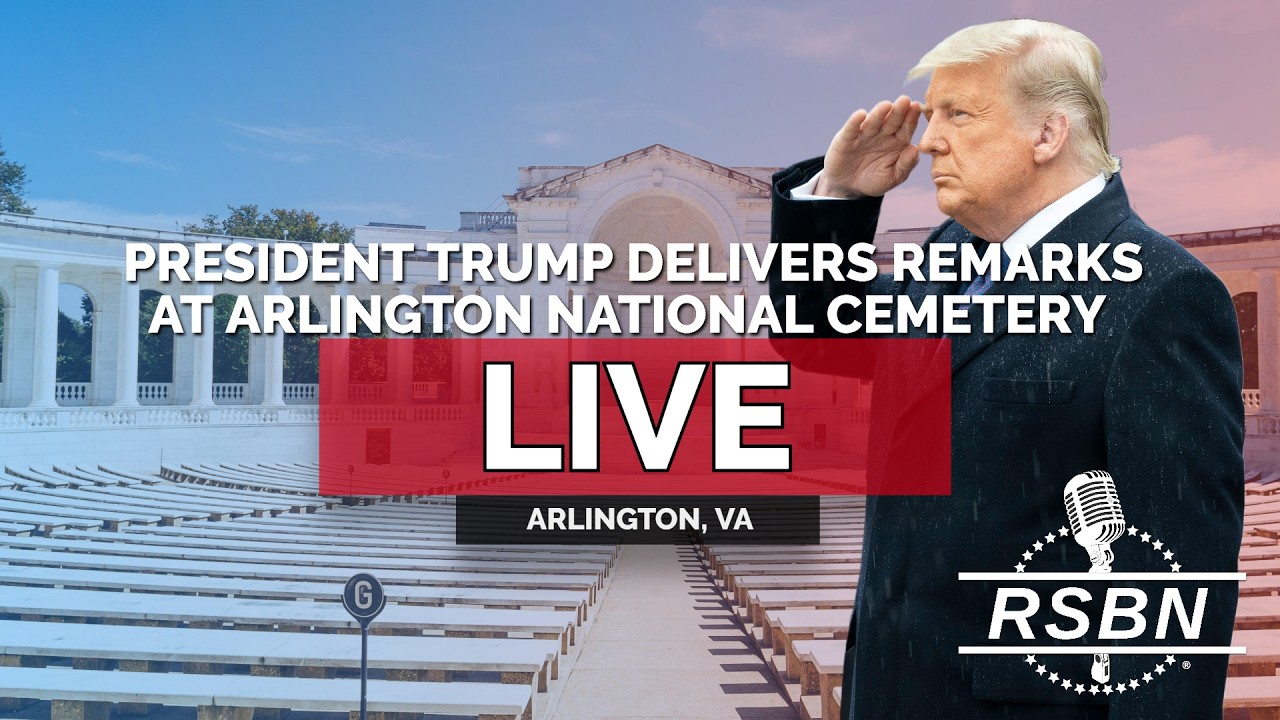 LIVE REPLAY: President Trump Participates in Freedom 250 National Memorial Day Observance - 5/25/26
