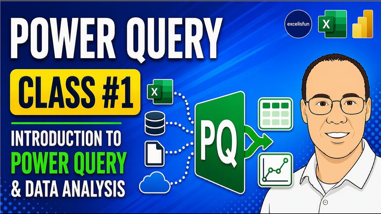 Power Query #1: Introduction to Power Query & Data Analysis in Excel & Power BI