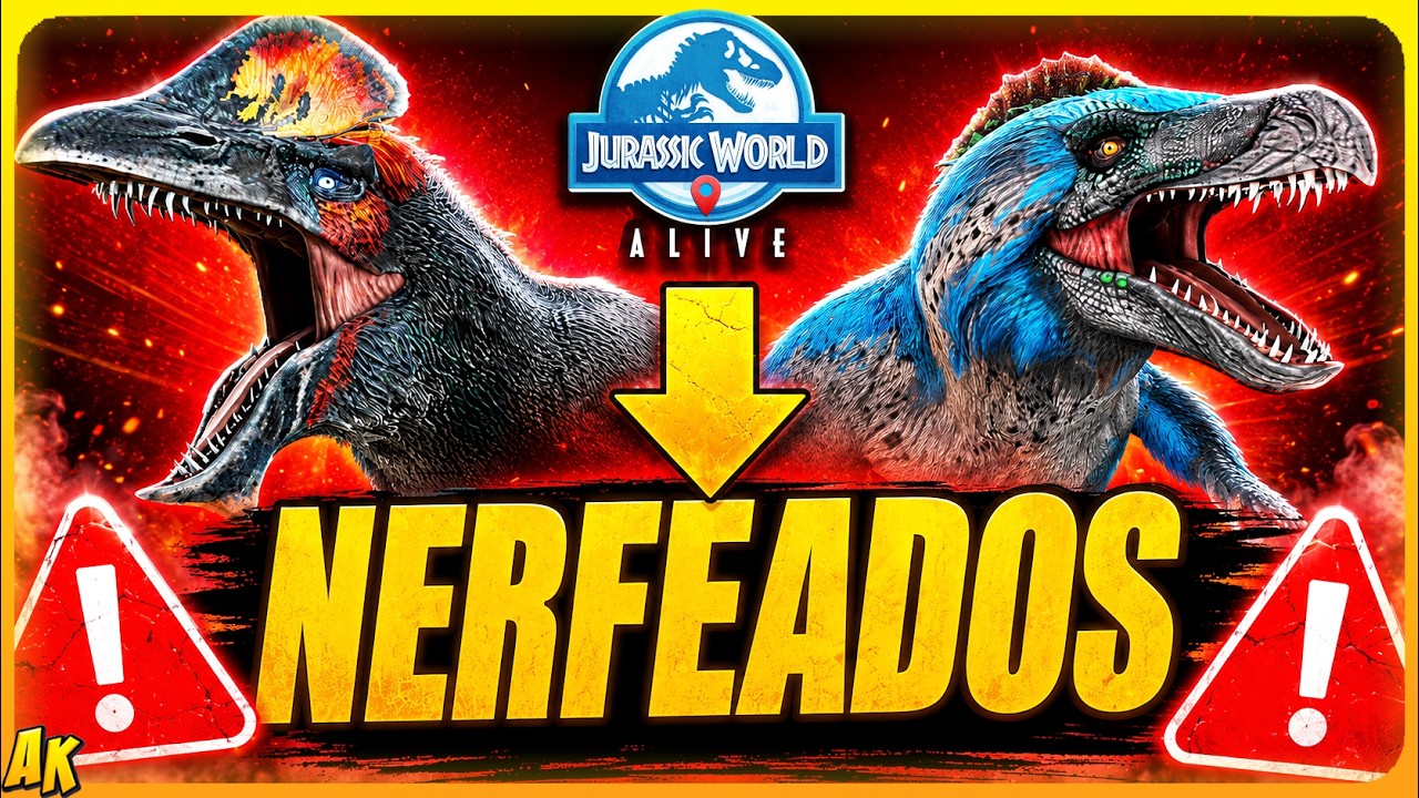 SIRVEN TODAVIA??? BECKLEJARA y BECKLERIZAURUS NERFEADOS | Update Jurassic World Alive