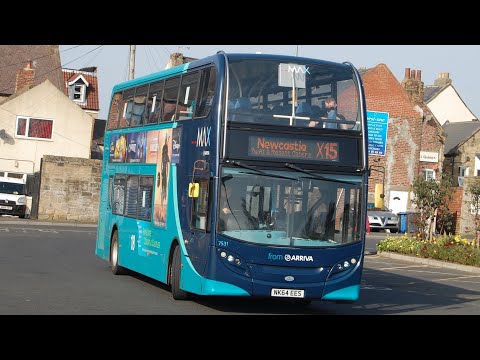 Nice ZF Ecolife: Arriva North East 7531 (NK64EES) Dennis Trident 2/Enviro 400