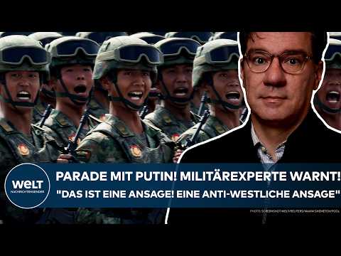 Video Thumbnail: CHINA: Parade mit Putin! Militärexperte warnt! "Das ist eine Ansage! Eine antiwestliche Ansage!"