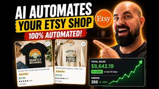 Автоматизация Etsy + Print-on-Demand: Полный цикл от поиска трендов до публикации через AI