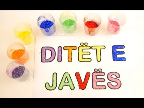 DITËT E JAVËS NË GJUHËN SHQIPE