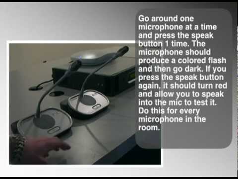 Bosch Push To Talk Wireless Microphones