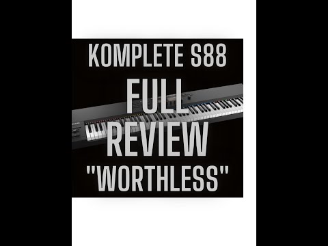 Native Instruments S88 Mk2 Review. "Worthless."