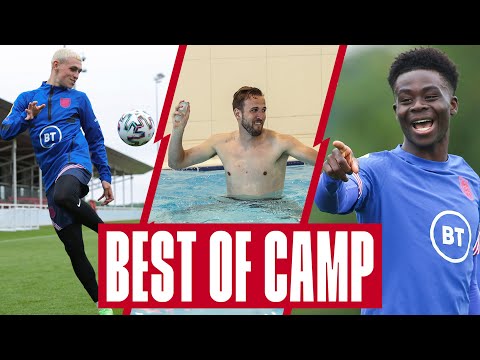 Foden's Skill, Water Balloon Fight, Unreal Goals & Saka's Jokes 🔥  Best Of Group Stages | England