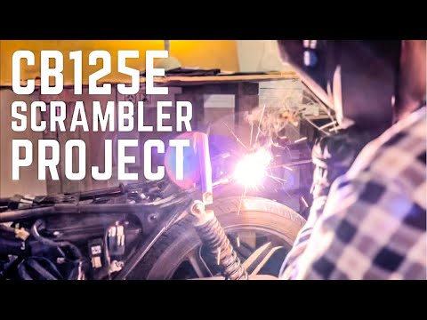 Honda cb125e Scrambler Build (Part 1)