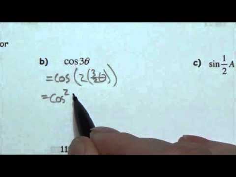 Double Angle Identities - Lesson