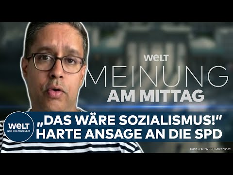 Video Thumbnail: DEUTSCHLAND: "Das wäre Sozialismus!" "Bullshit"-Streit um Sozialstaat! Harte Ansage an die SPD