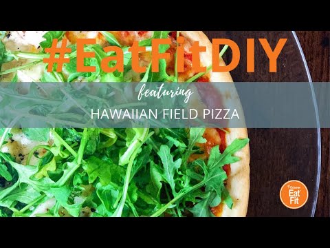 Hawaiian Field Pizza | #EatFitDIY