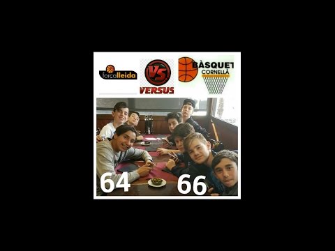 Força Lleida - C.B. Cornellà Pre-infantil i dinar d'equip