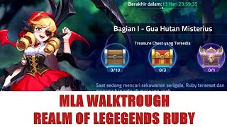 REALM OF LEGENDS RUBY PART 1 Mobile Legends: Adventure Walkthrough