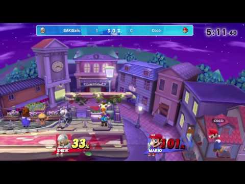 SOS13 Pools - SAK|Saiki (Sheik) vs Coco (Mario)