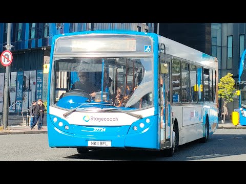 Stagecoach Busways: ADL Enviro300 27724/NK11 BFL on the 12