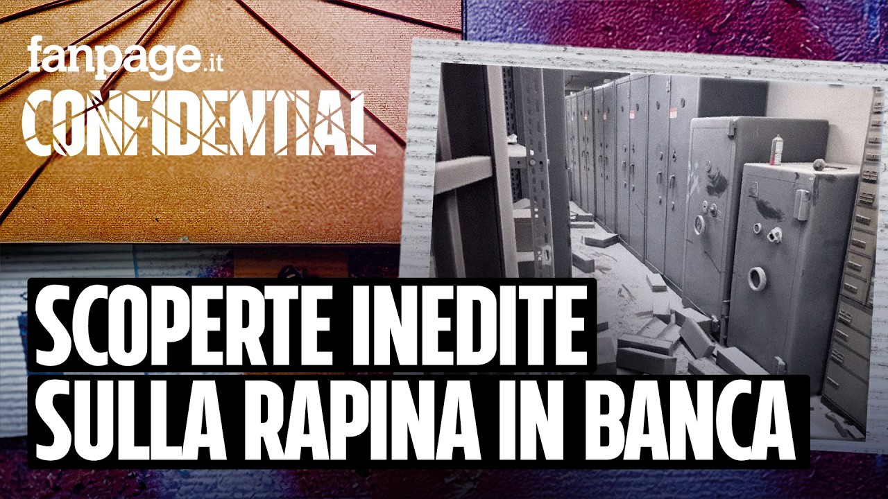 CONFIDENTIAL TRAILER - Rapina banca Napoli, esclusiva: "Il terzo uomo ha 50 anni ed è riconoscibile"