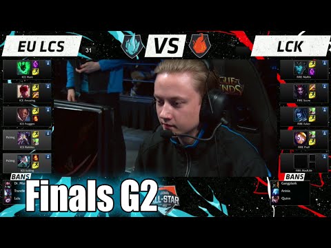 LCK vs EU LCS | Game 2 Grand Finals LoL All-Stars 2015 Day 4 | Korea (FIRE) vs EU (ICE) G2 Allstar