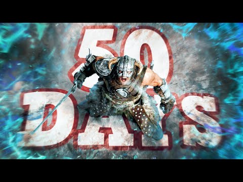 I Battled the Hardest Skyrim Challenge for 50 Days!