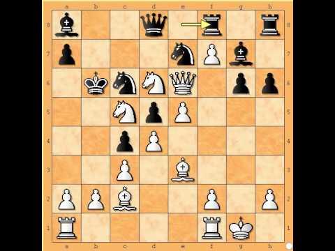 Napad koji je prosto nezadrziv - TARRASCH vs ROMBERG  # 557