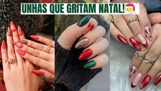 10 Ideias de Unhas Decoradas para Arrasar no Natal ????✨