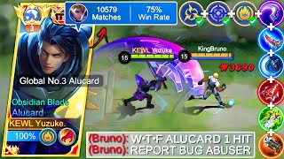 Download lagu WTF DAMAGE!!! Nerf Alucard Best Guide   Perfect Build to Always Dominate in New Update!! (no edit) mp3