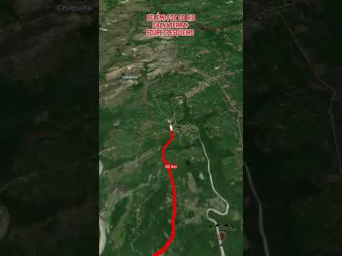 De Belém, passando por Salvaterra e indo ate e vila do pesqueiro em Soure.(Simulação de viagem)