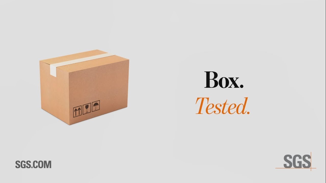 SGS: Packaging. Trusted. Tested.