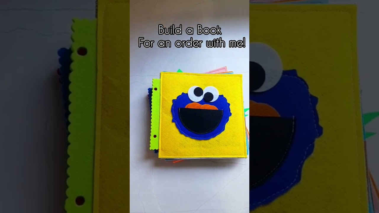 Build a Busy Book With Me! #busybook #sensoryboard #sidebusiness #diy #quietbook #toddleractivity