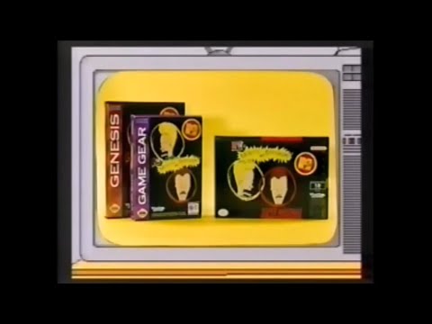 1994 Beavis and Butthead Video Game Commercial