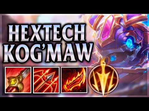 VOMIT BARRAGE LEAVES ASSASSINS HUMILIATED! Hextech Kog'Maw Jungle - League of Legends Commentary
