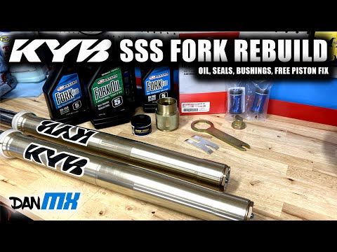 COMPLETE KYB SSS FORK REBUILD | Yamaha 06-22 | Free Piston Fix!!!