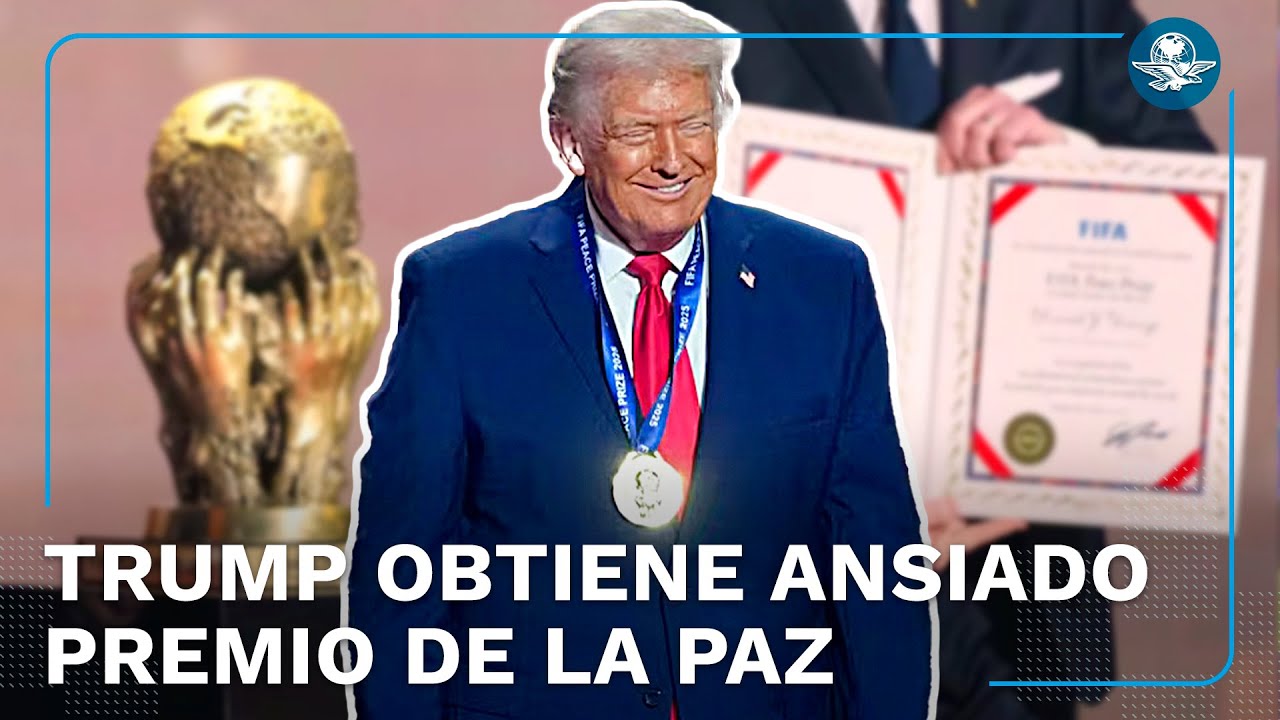 FIFA entrega a Trump polémico Premio de la Paz en sorteo del Mundial 2026