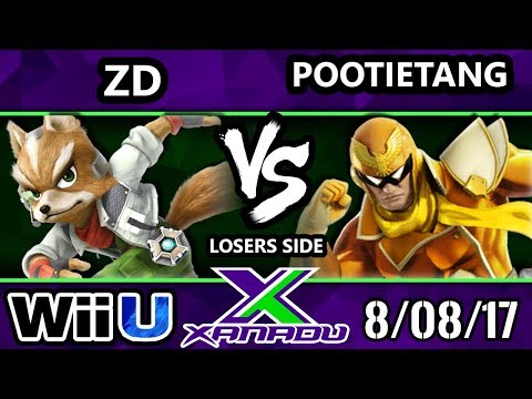 S@X 214 - InC | ZD (Fox) Vs. PootieTang (Captain Falcon) - SSB4 Losers Side - Smash 4