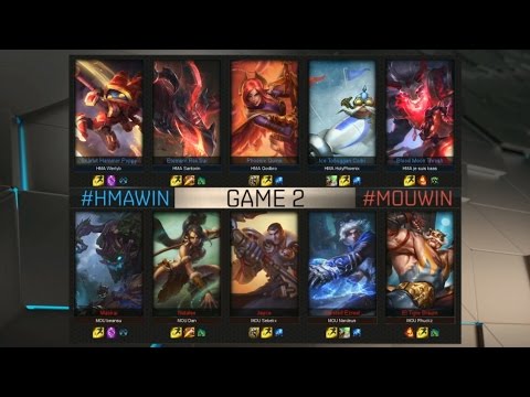 MOU vs HMA Highlights Game 2 - Mousesports vs Huma - 2016 EU Challenger Spring