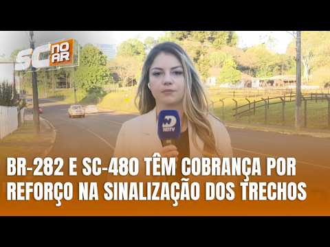 Sindicato cobra reforço na sinalização da BR-282 e SC-480 em SC