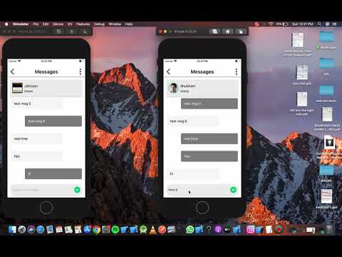 Swift 5 Chat UI [Chatting Module]