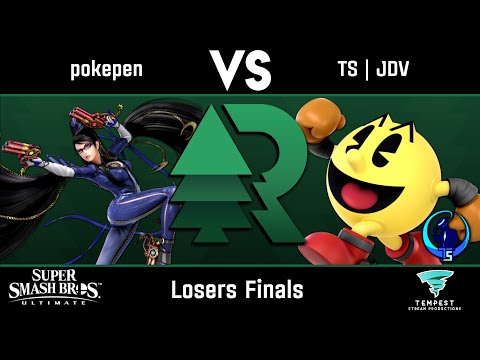 pokepen (Bayonetta) vs TS | JDV (Pac-Man) - Losers Finals - Evergreen Rising #8