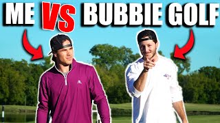 Epic 9 hole match against Bubbie Golf | CRAZY finish | Micah Morris